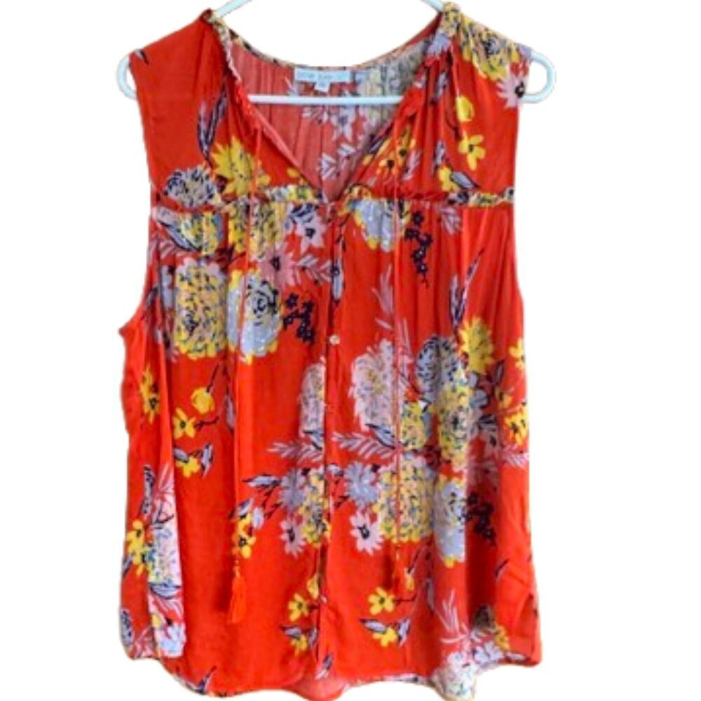 Pale Sky women's Boho blouse (A38)